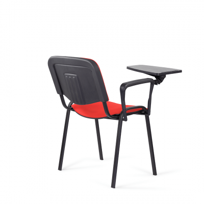 Стул для посетителей со столиком ИЗО BL Z, искусственная кожа