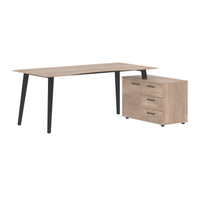 Стол руководителя с тумбой JAY JCT 1813 Правый