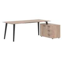 Стол руководителя с тумбой JAY JCT 2013 Правый