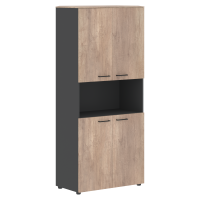 Шкаф с 2-мя комплектами глухих малых дверей JAY JHC 85.4