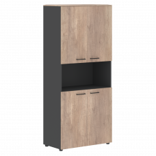 Шкаф с 2-мя комплектами глухих малых дверей JAY JHC 85.4