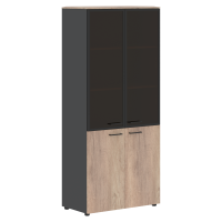 Шкаф комбинированный с дверьми в металлической рамке JAY JHC 85.7