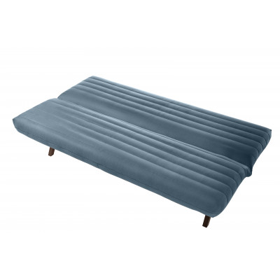 Диван КАИР МД, ткань Antares 13 (сине-серая замша)