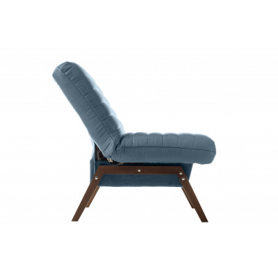 Диван КАИР МД, ткань Antares 13 (сине-серая замша)