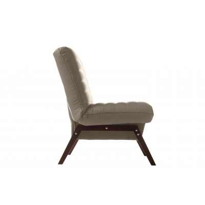 Кресло КАИР, ткань Antares 06 (серо-песочная замша)