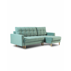 Диван КАНЗАС ДУ, ткань Ameli 06 (мята) велюр