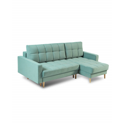 Диван КАНЗАС ДУ, ткань Ameli 06 (мята) велюр