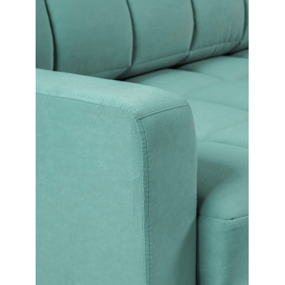 Диван КАНЗАС ДУ, ткань Ameli 06 (мята) велюр