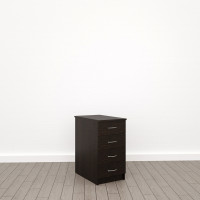 Тумба приставная для радиусного стола (П-21т), Венге