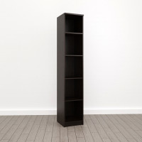 Стеллаж узкий открытый (П-46), Венге