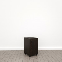 Тумба подкатная с полкой (П-33), Венге