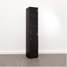 Шкаф комбинированный закрытый (П-47), Венге