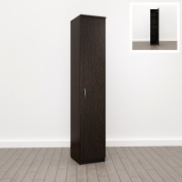 Шкаф закрытый узкий (П-56), Венге