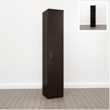 Шкаф закрытый узкий (П-56), Венге