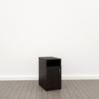 Тумба для радиусного стола с дверкой 22 мм (П-27), Венге