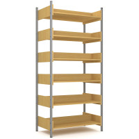 Стеллаж двухсторонний Лц.СТ-2, серия Лицей