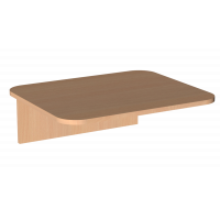 Столешница одноместная Лц.С1ДК-16/1, серия Лицей