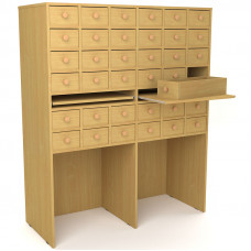 Шкаф картотечный Лц.ЩдК-36, серия Лицей