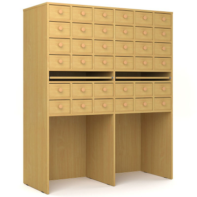 Шкаф картотечный Лц.ЩдК-36, серия Лицей