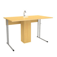 Парта для кабинетов химии, физики, черчения Лц.СКНХ, серия Лицей