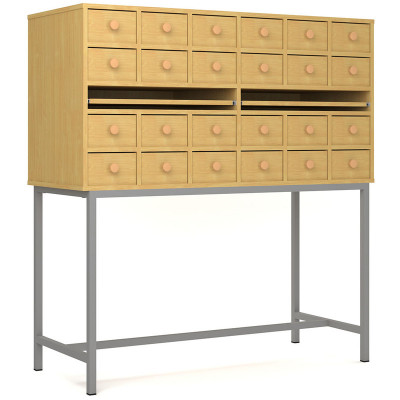 Шкаф картотечный Лц.ШдК-24м, серия Лицей