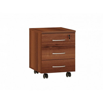 Тумба с ящиками Лидер 82.10, Орех Пегас