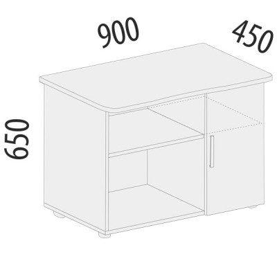 Тумба Лидер 84.06, Дуб Кронберг