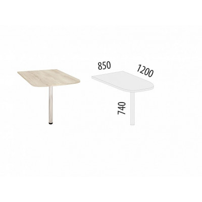 Приставка Лидер 84.29, Дуб Кронберг