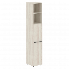 Шкаф колонка с глухой средней дверью 400х430х2253 LHC 40.6 Сосна Эдмонт