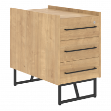 Тумба приставная LLC-3D Дуб Бофорд