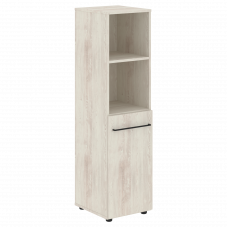 Шкаф колонка с глухой малой дверью 400х430х1517 LMC 40.5 Сосна Эдмонт