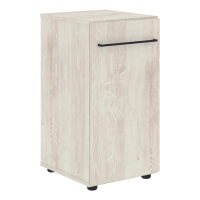 Шкаф колонка с глухой малой дверью 400х430х781 LLC 40.1 Сосна Эдмонт