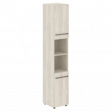 Шкаф колонка с глухими малыми дверьми 400х430х2253 LHC 40.4 Сосна Эдмонт