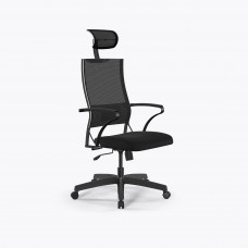 Кресло Sit Air-180 B2-290K - YP99+UMF(X1) /Km00/Wh00/K15bL/H13mM-1DF(M09.B02.G15.W01) (Черный)