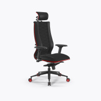 Кресло Samurai B2-44D - UMF(SY271)+Infinity /Krm44/Wrm44/D04P/H17rmL-3D(M06.B11.G22.W28) (Черный)