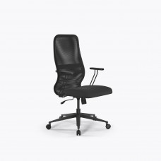 Кресло Sit 8 B2-8T - X1+UMF(X1) /Uh00/Wh00/T21bP-b(M09.B11.G19.W01) (Темно-серый(допЧерный))