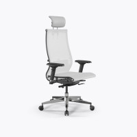 Кресло SynchroSit 10 B2-107D - T /Km00/Nb00/D04P/H13mL-2D(M24.B22.G18.W03) (Белый)