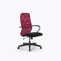 Кресло Sit 8 B2-8K - X1+UMF(X1) /Uh00/Wh00/K3bL(M09.B02.G15.W01) (Красный-Черный)