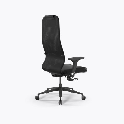 Кресло SynchroSit 8 L1-13D - X2+Extra /Uh00/Wm12/D02P(M18.B11.G19.W03) (Черный)