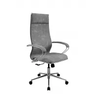 Кресло ErgoLife Set L42 Bravo/подл.118/осн.Synchro 052 (Светло-серый 589.53.1.403)