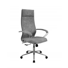 Кресло ErgoLife Set L42 Bravo/подл.118/осн.Synchro 052 (Светло-серый 589.53.1.403)