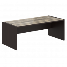 Стол руководителя MST 209 Дуб Базель/Венге