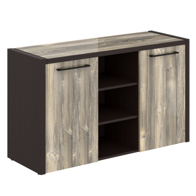 тумба с фригобаром MTF 140 Дуб Базель/Венге