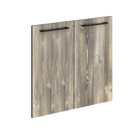 Дверь MLD 42-2 Дуб Базель/Венге