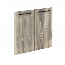 Дверь MLD 42-2 Дуб Базель/Венге