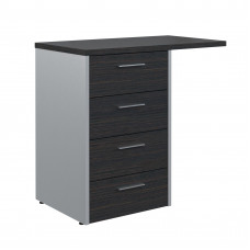 Тумба приставная OLC-4D.2.А(L) Легно Темный