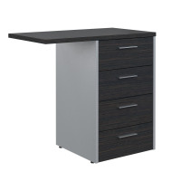 Тумба приставная OLC-4D.2.А(R) Легно Темный