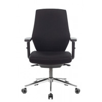 Кресло Бюрократ CH-545SL черный 38-418 крестовина металл хром