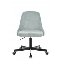 Кресло Бюрократ CH-340M серо-голубой Light-28 крестовина металл