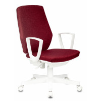 Кресло Бюрократ CH-W545 красный 38-410 крестовина пластик пластик белый
